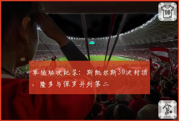单场助攻纪录：斯凯尔斯30次封顶，隆多与保罗并列第二